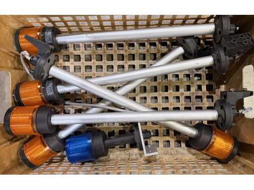 SIEMENS 8WD4 Konvolut Signalsäulen / Signalsäulen-Leuchten